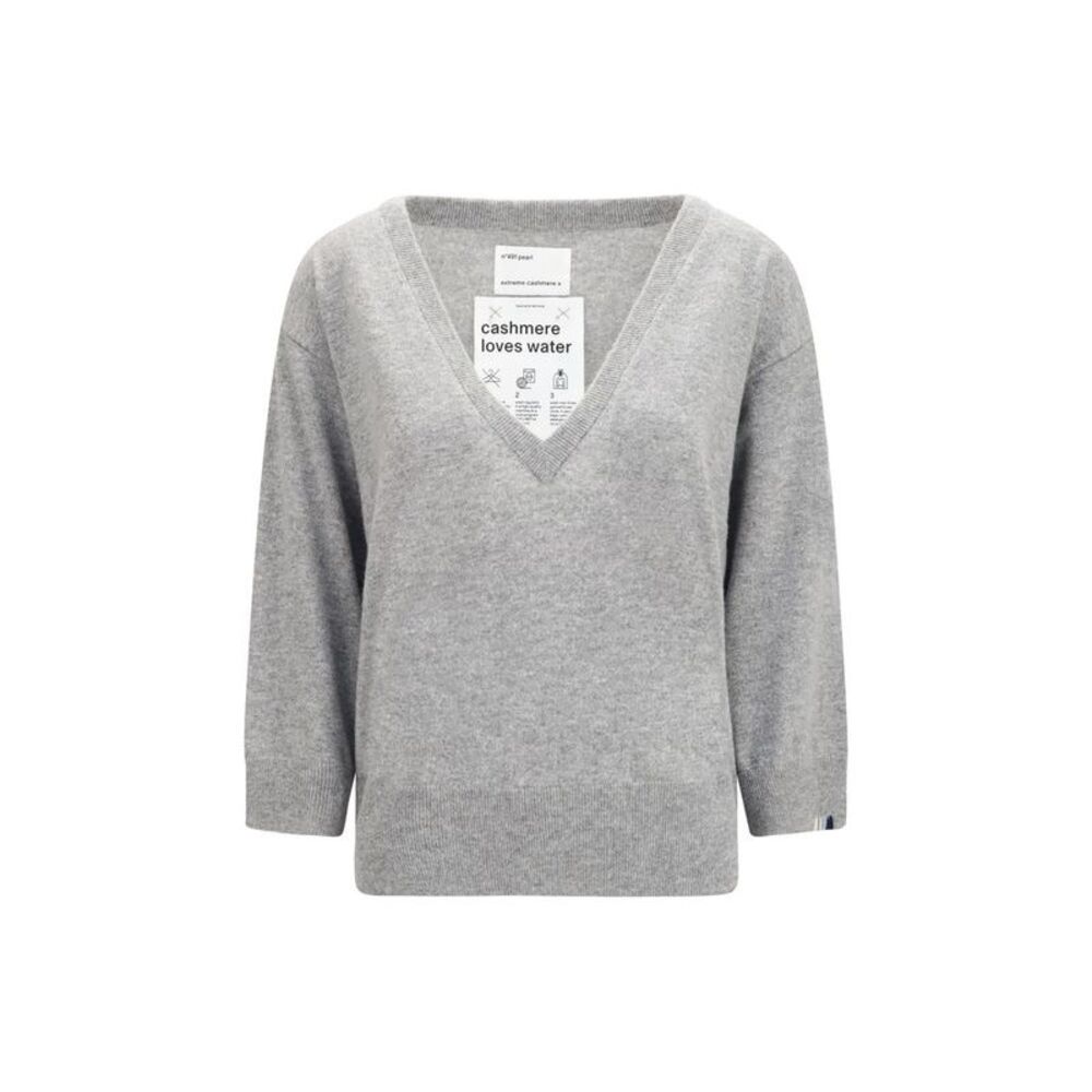 Extreme Cashmere Gray Cashmere Women's Sweater